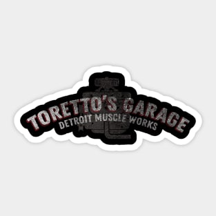 Toretto's Garage Sticker